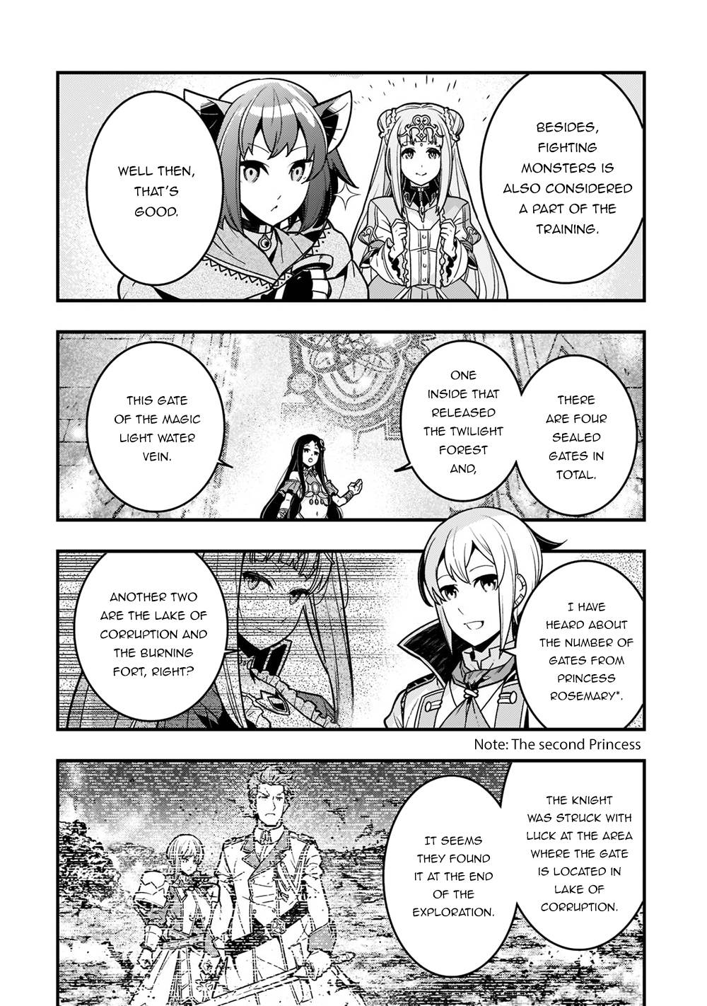 Kyoukai Meikyuu to Ikai no Majutsushi chapter 48 page 5