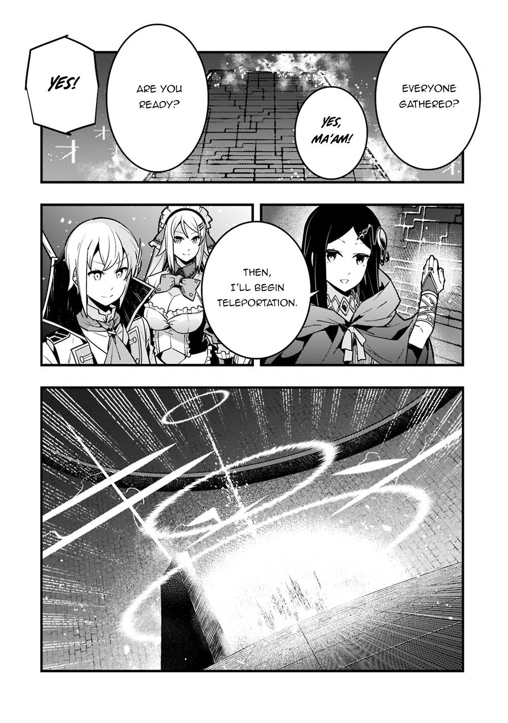 Kyoukai Meikyuu to Ikai no Majutsushi chapter 49 page 12