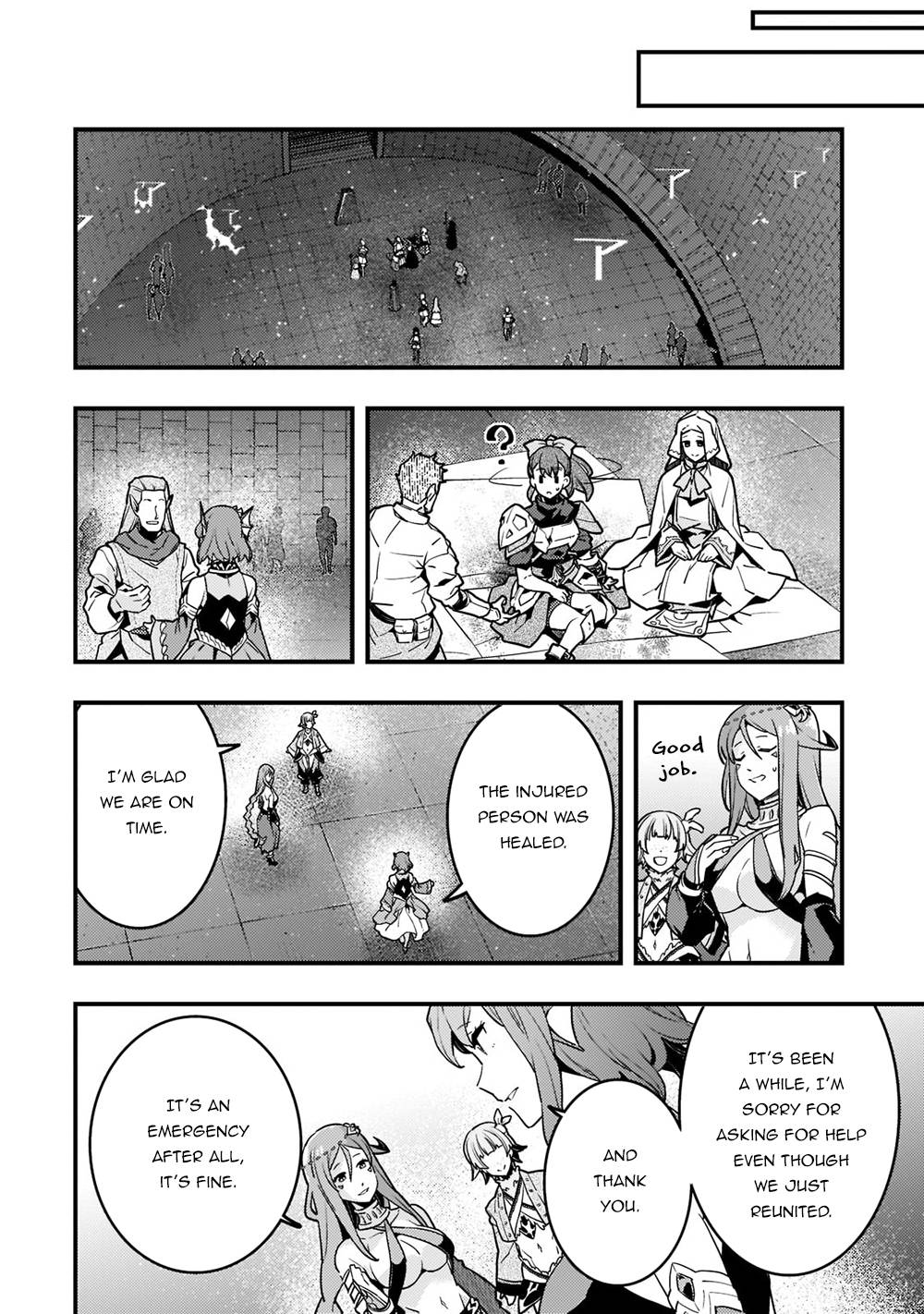 Kyoukai Meikyuu to Ikai no Majutsushi chapter 49 page 8