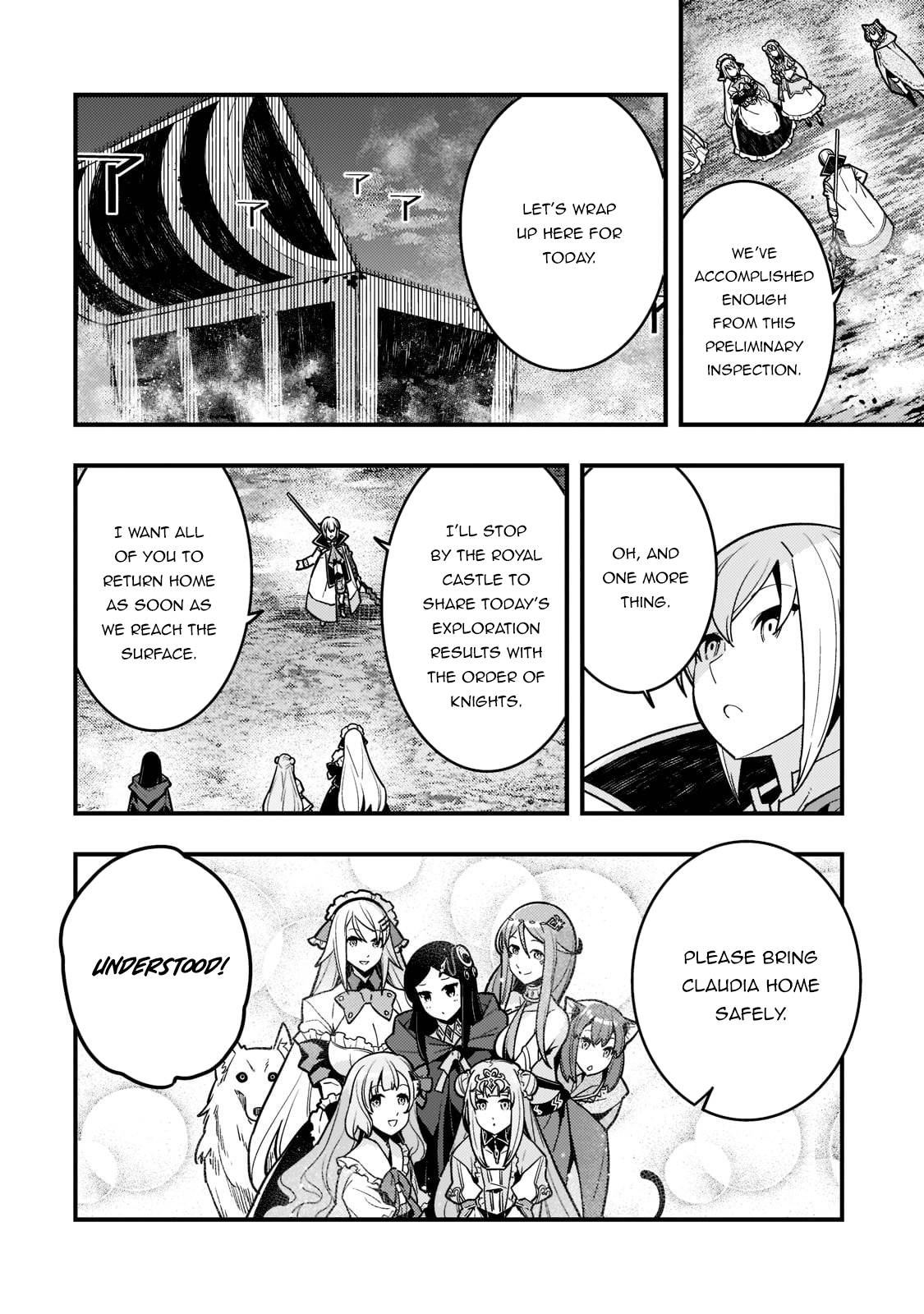 Kyoukai Meikyuu to Ikai no Majutsushi chapter 50 page 13