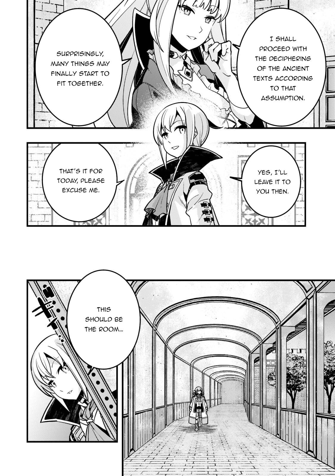 Kyoukai Meikyuu to Ikai no Majutsushi chapter 50 page 22