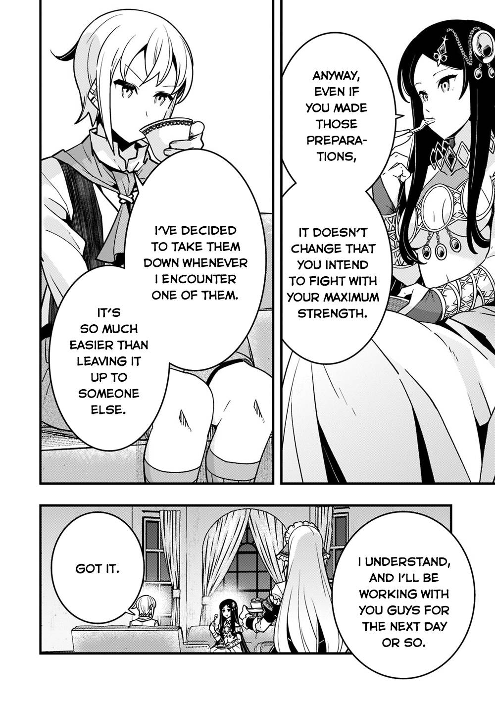 Kyoukai Meikyuu to Ikai no Majutsushi chapter 54 page 15