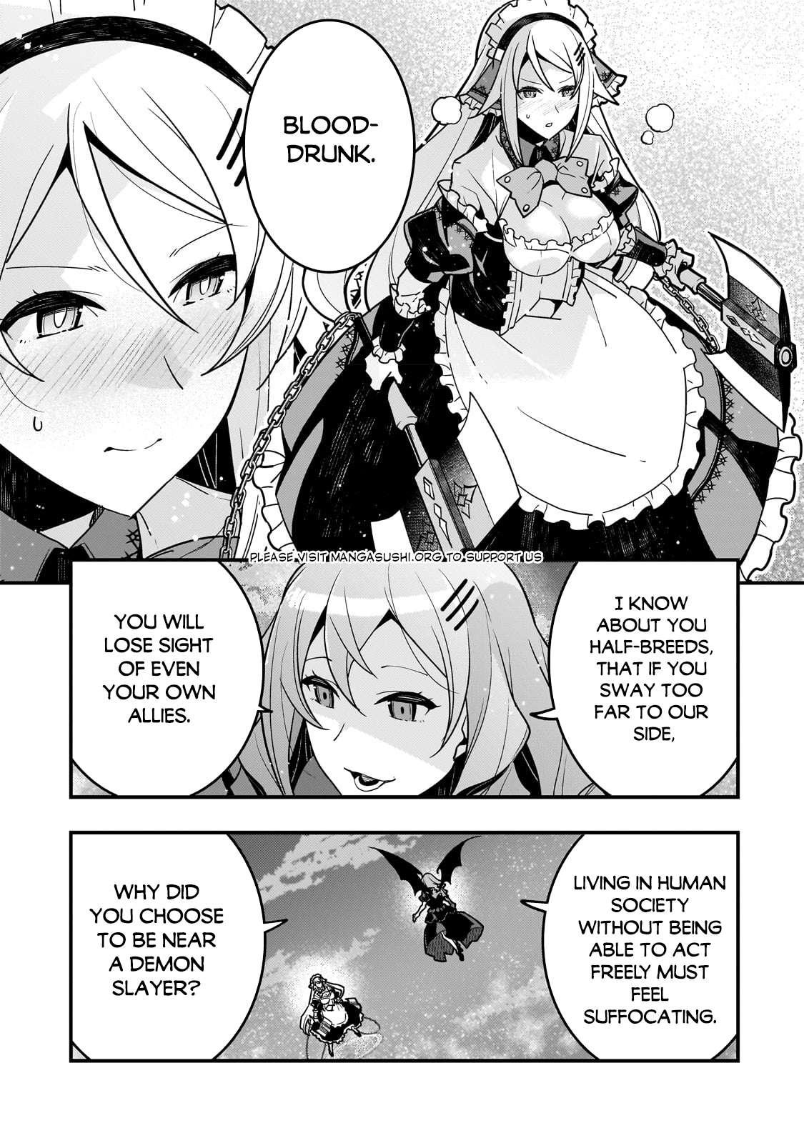 Kyoukai Meikyuu to Ikai no Majutsushi chapter 58 page 6