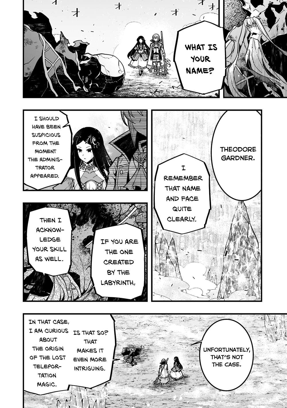 Kyoukai Meikyuu to Ikai no Majutsushi chapter 60 page 16