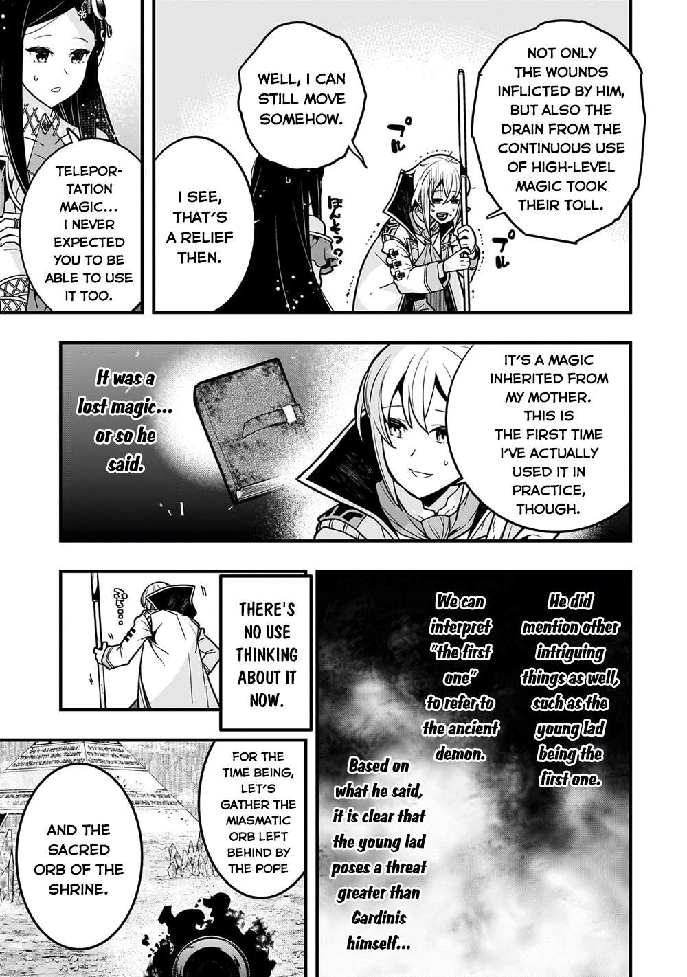 Kyoukai Meikyuu to Ikai no Majutsushi chapter 60 page 19