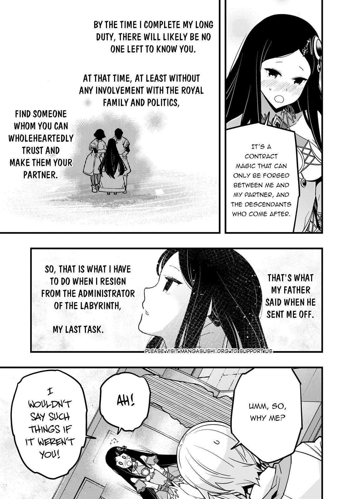 Kyoukai Meikyuu to Ikai no Majutsushi chapter 62 page 26