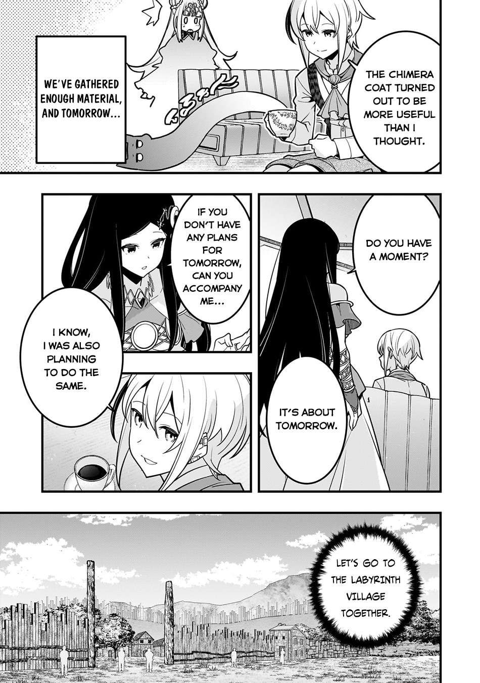 Kyoukai Meikyuu to Ikai no Majutsushi chapter 63 page 24