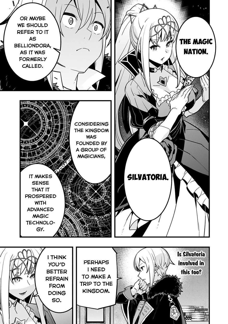 Kyoukai Meikyuu to Ikai no Majutsushi chapter 66 page 22