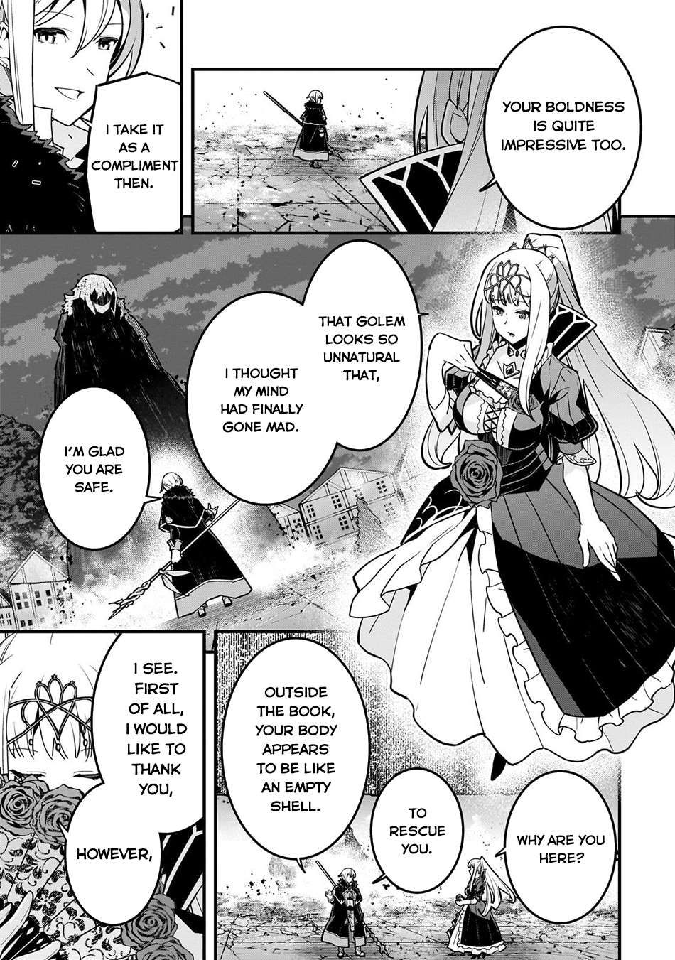 Kyoukai Meikyuu to Ikai no Majutsushi chapter 67 page 14