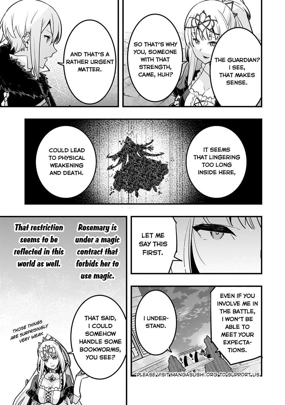 Kyoukai Meikyuu to Ikai no Majutsushi chapter 67 page 16