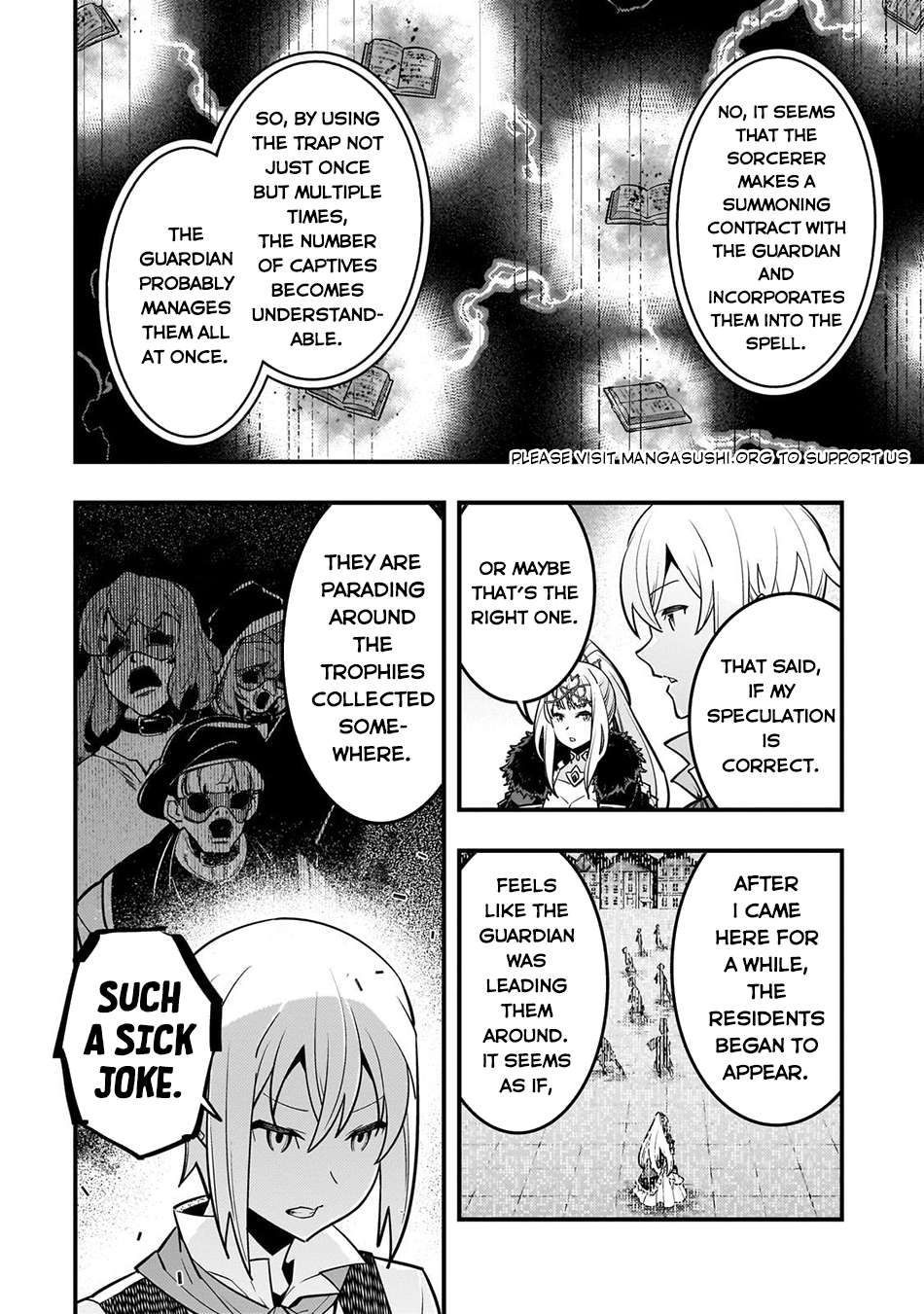 Kyoukai Meikyuu to Ikai no Majutsushi chapter 67 page 21