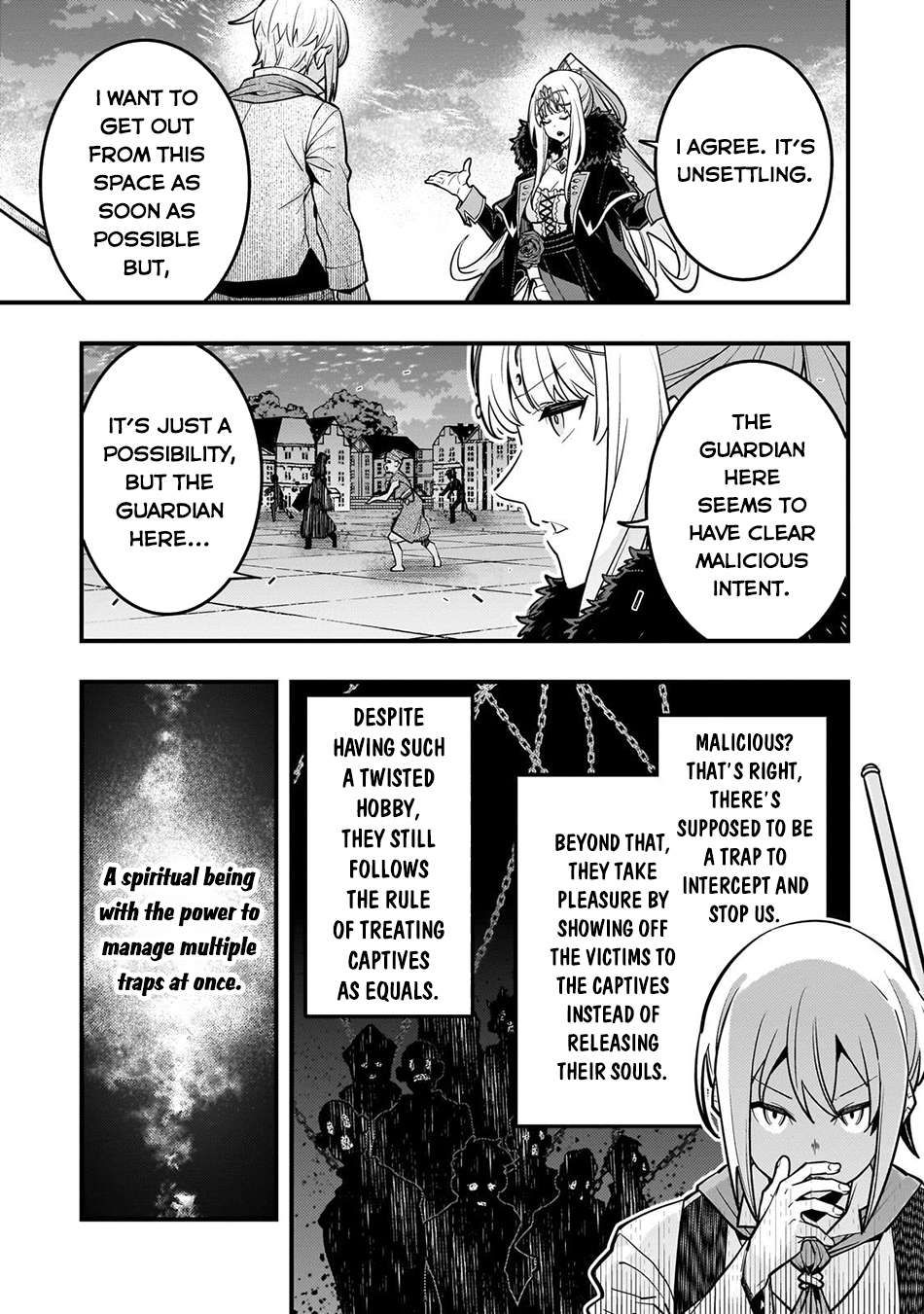 Kyoukai Meikyuu to Ikai no Majutsushi chapter 67 page 22