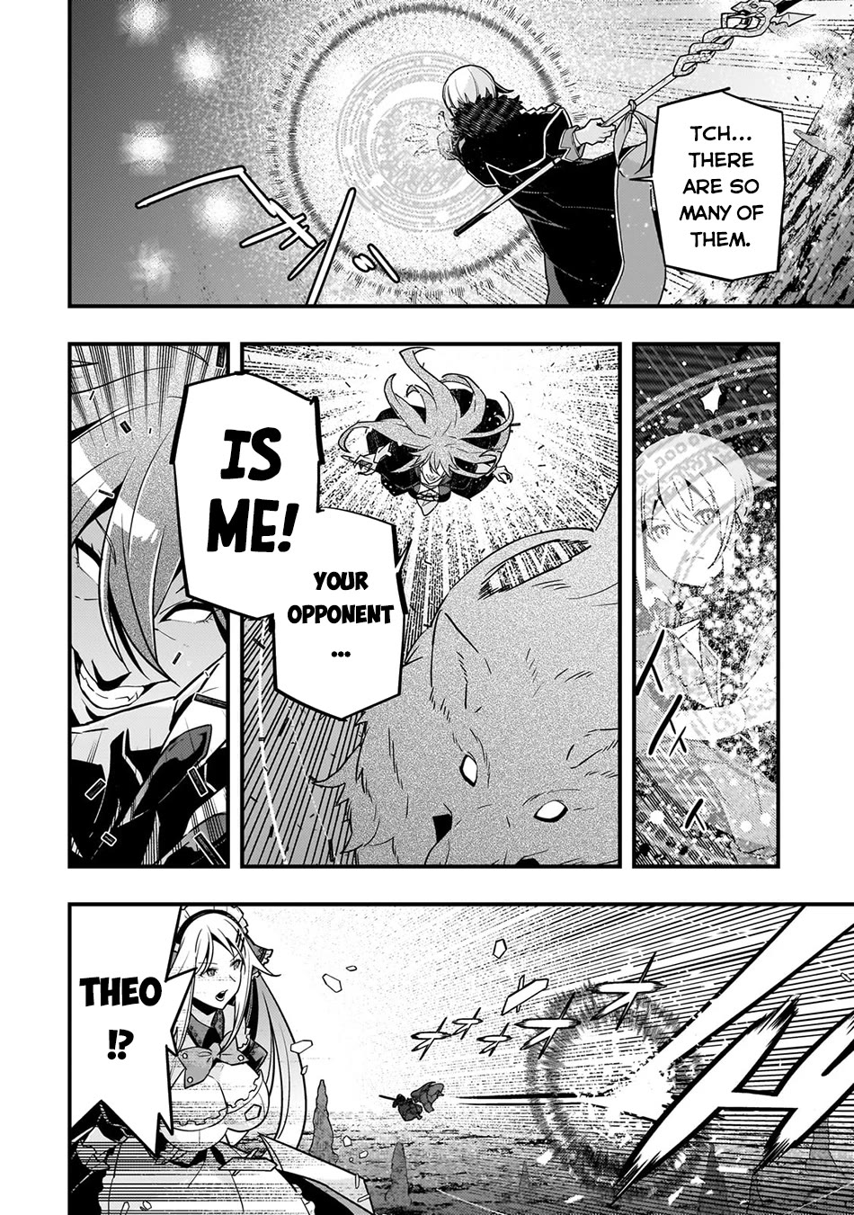 Kyoukai Meikyuu to Ikai no Majutsushi chapter 75 page 13