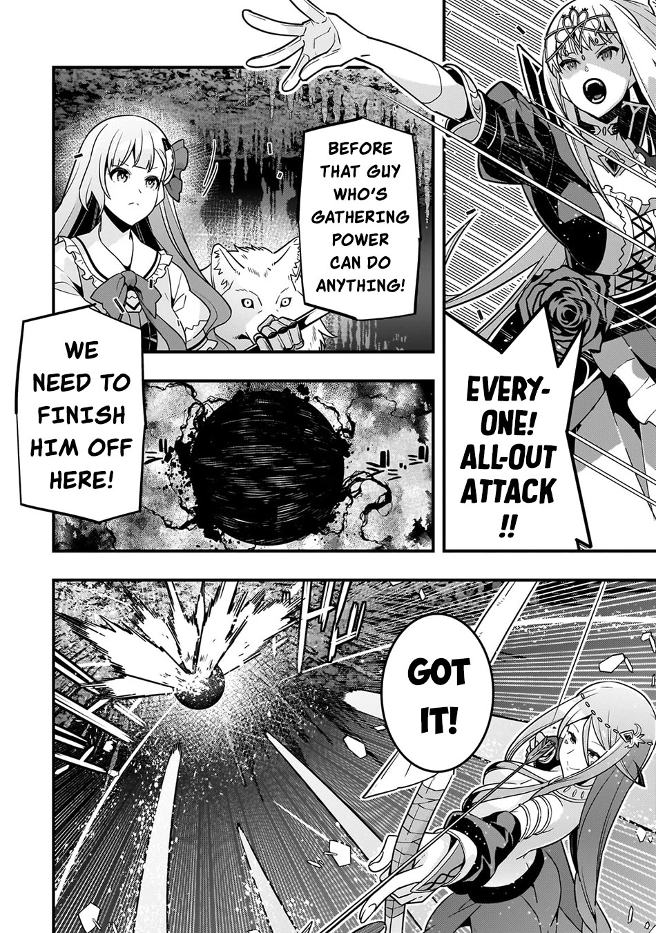 Kyoukai Meikyuu to Ikai no Majutsushi chapter 75 page 25