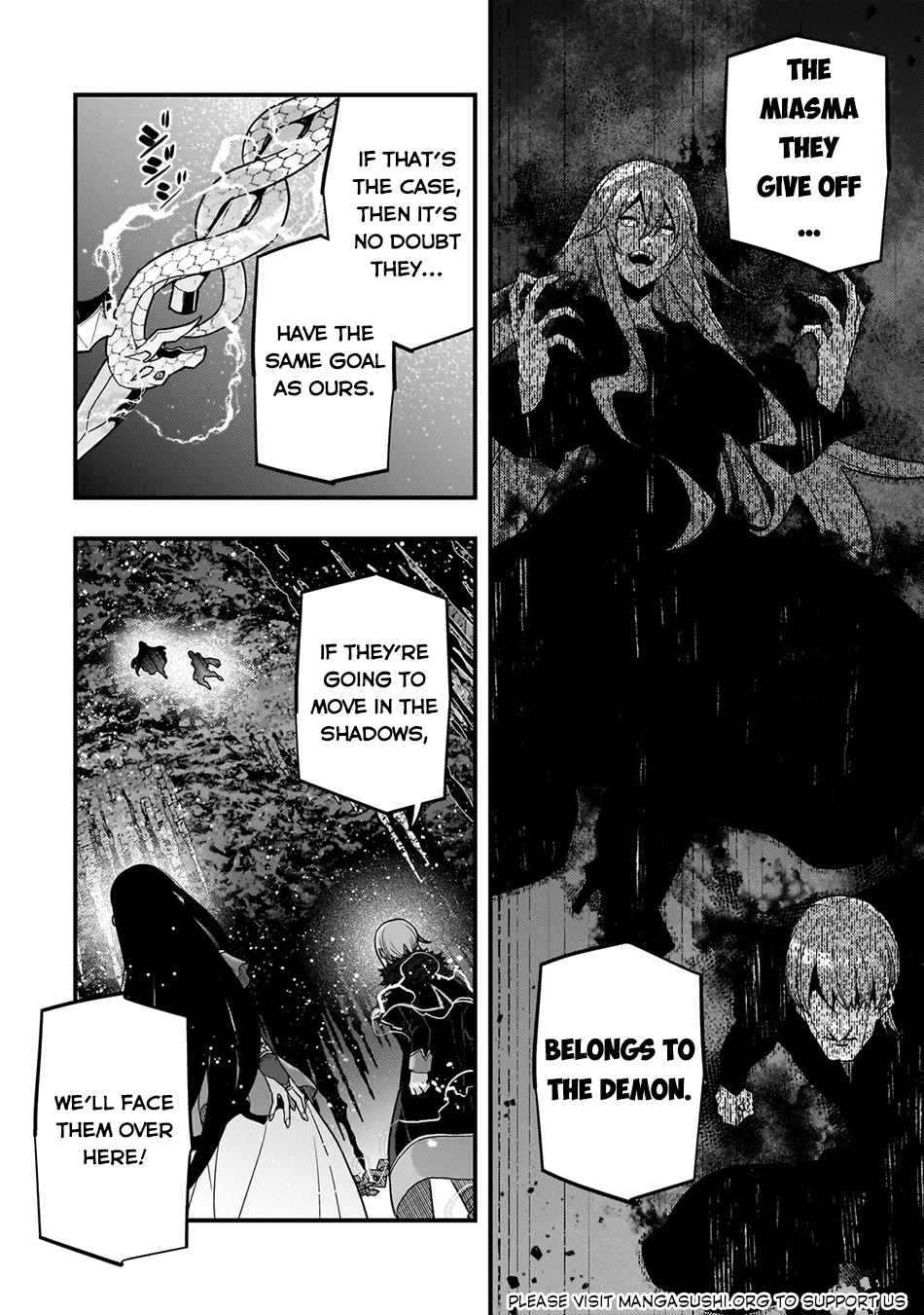 Kyoukai Meikyuu to Ikai no Majutsushi chapter 75 page 9