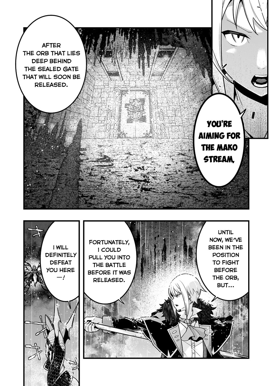 Kyoukai Meikyuu to Ikai no Majutsushi chapter 76 page 5