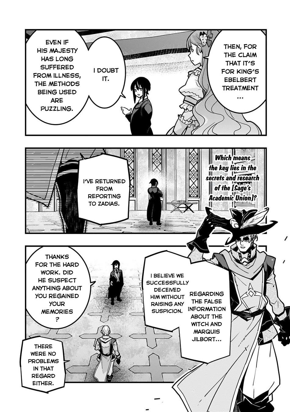 Kyoukai Meikyuu to Ikai no Majutsushi chapter 84 page 18