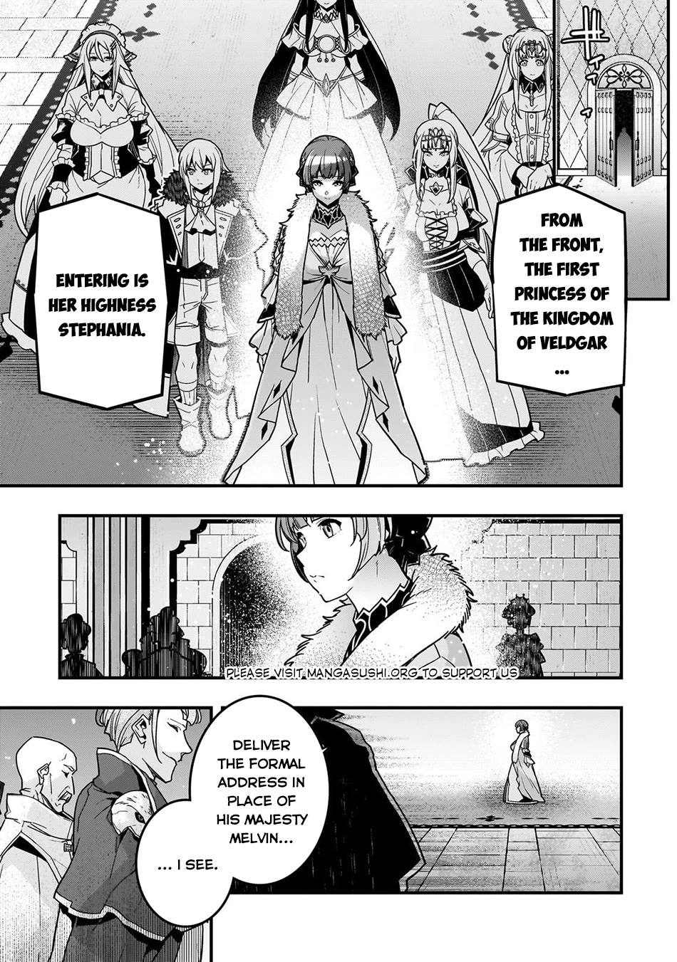 Kyoukai Meikyuu to Ikai no Majutsushi chapter 87 page 8