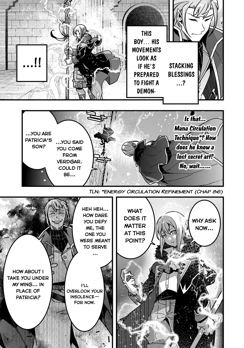 Kyoukai Meikyuu to Ikai no Majutsushi chapter 88 page 4