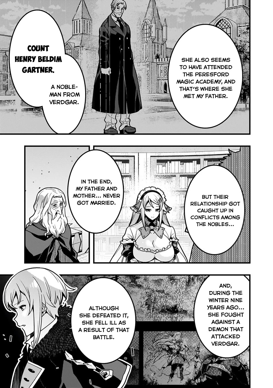 Kyoukai Meikyuu to Ikai no Majutsushi chapter 91 page 10