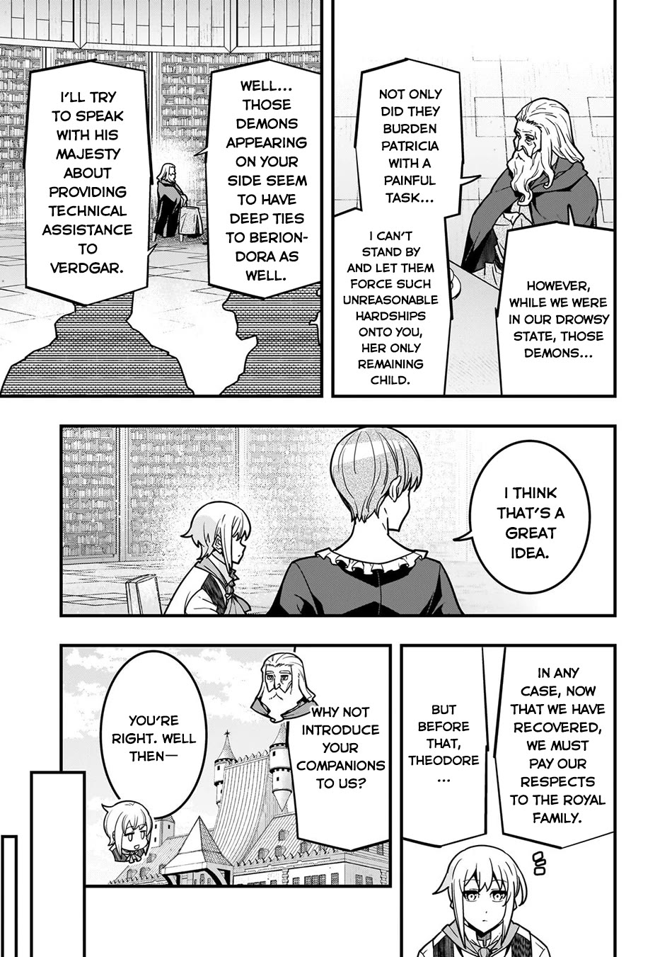 Kyoukai Meikyuu to Ikai no Majutsushi chapter 91 page 22