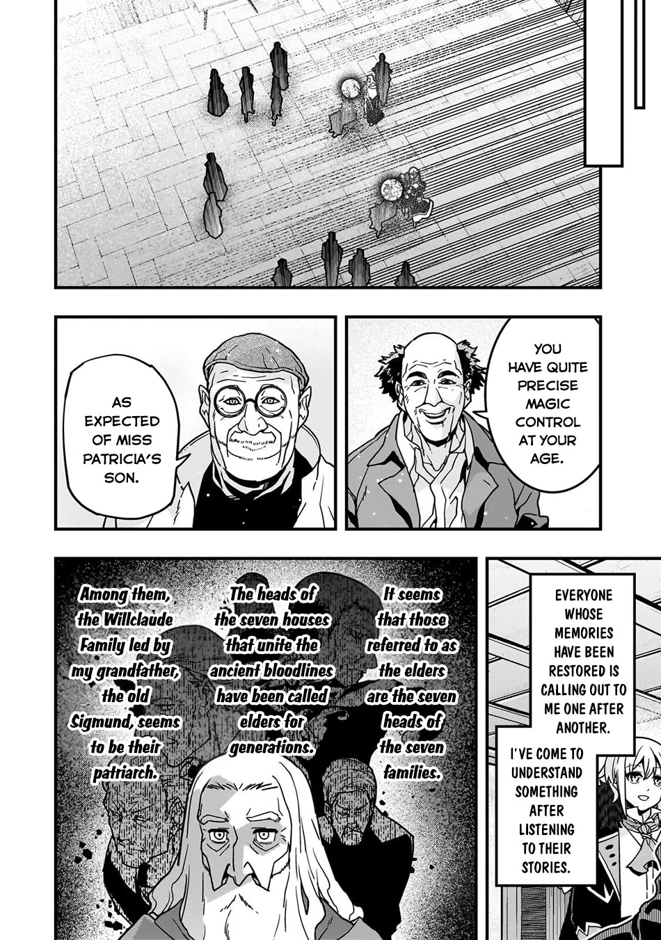 Kyoukai Meikyuu to Ikai no Majutsushi chapter 91 page 7