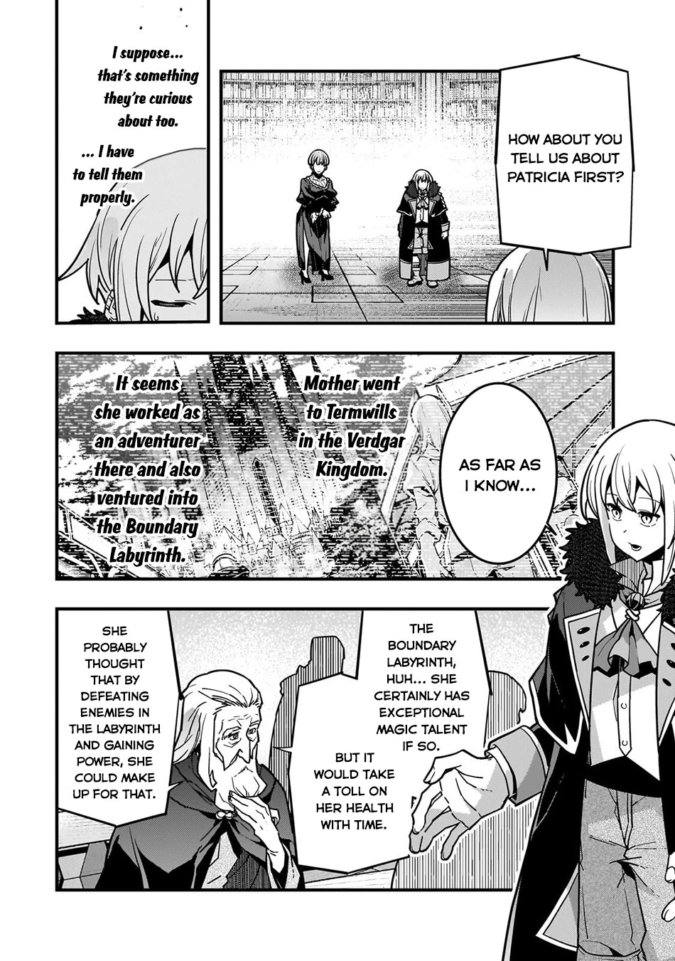 Kyoukai Meikyuu to Ikai no Majutsushi chapter 91 page 9
