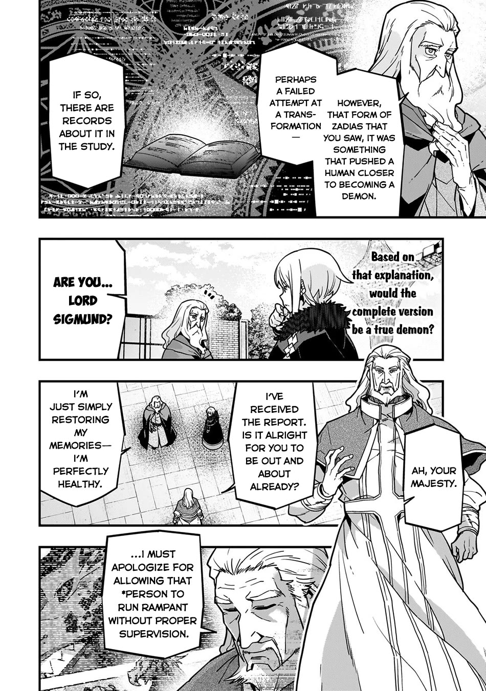 Kyoukai Meikyuu to Ikai no Majutsushi chapter 92 page 3