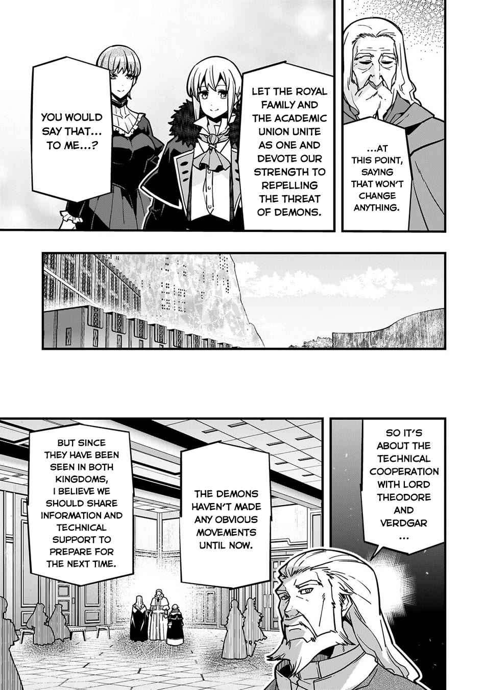 Kyoukai Meikyuu to Ikai no Majutsushi chapter 92 page 4