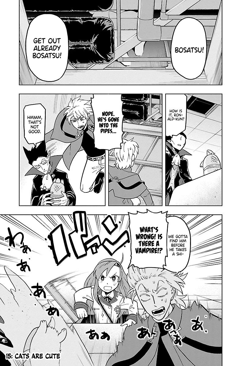 Kyuuketsuki Sugu Shinu chapter 15 page 1