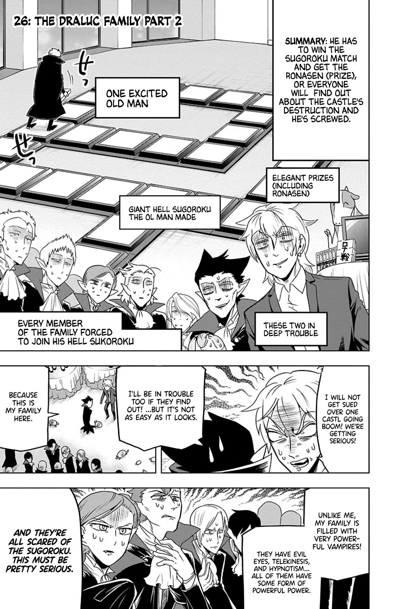 Kyuuketsuki Sugu Shinu chapter 26 page 1