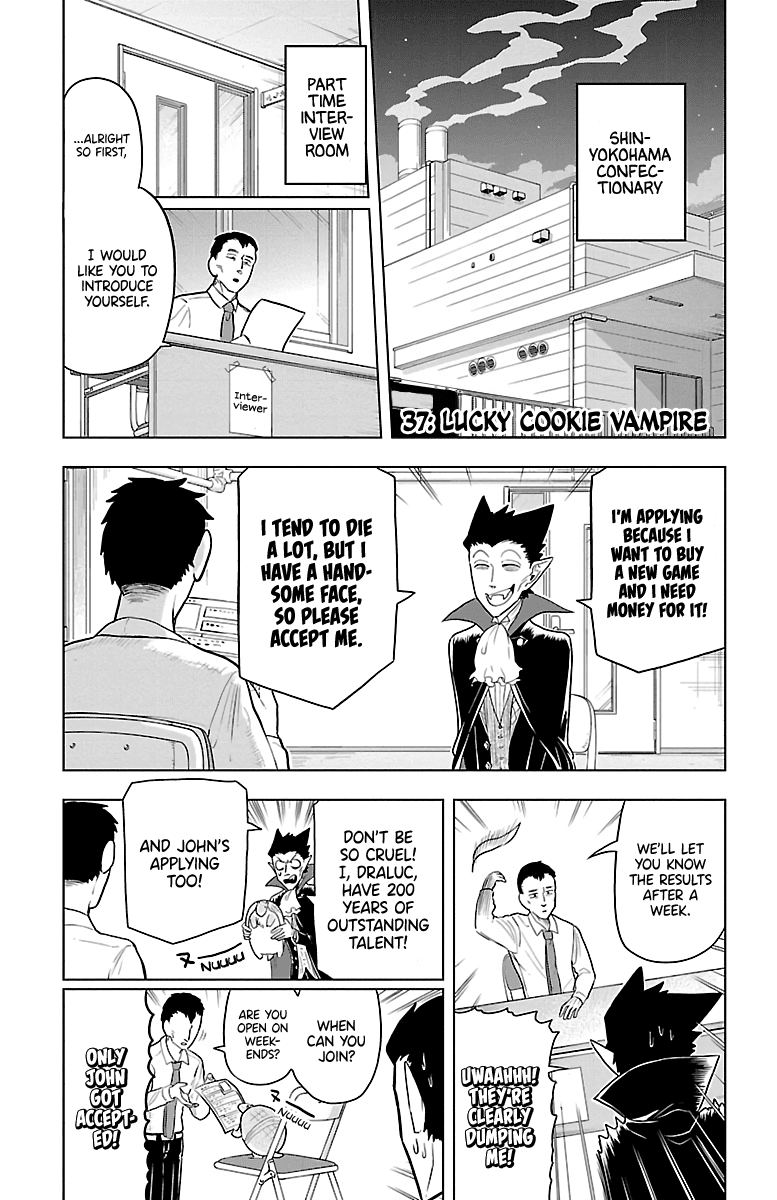 Kyuuketsuki Sugu Shinu chapter 37 page 1