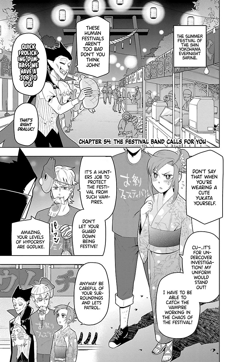 Kyuuketsuki Sugu Shinu chapter 54 page 1