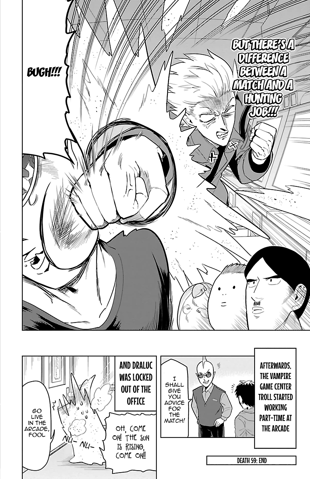 Kyuuketsuki Sugu Shinu chapter 59 page 12