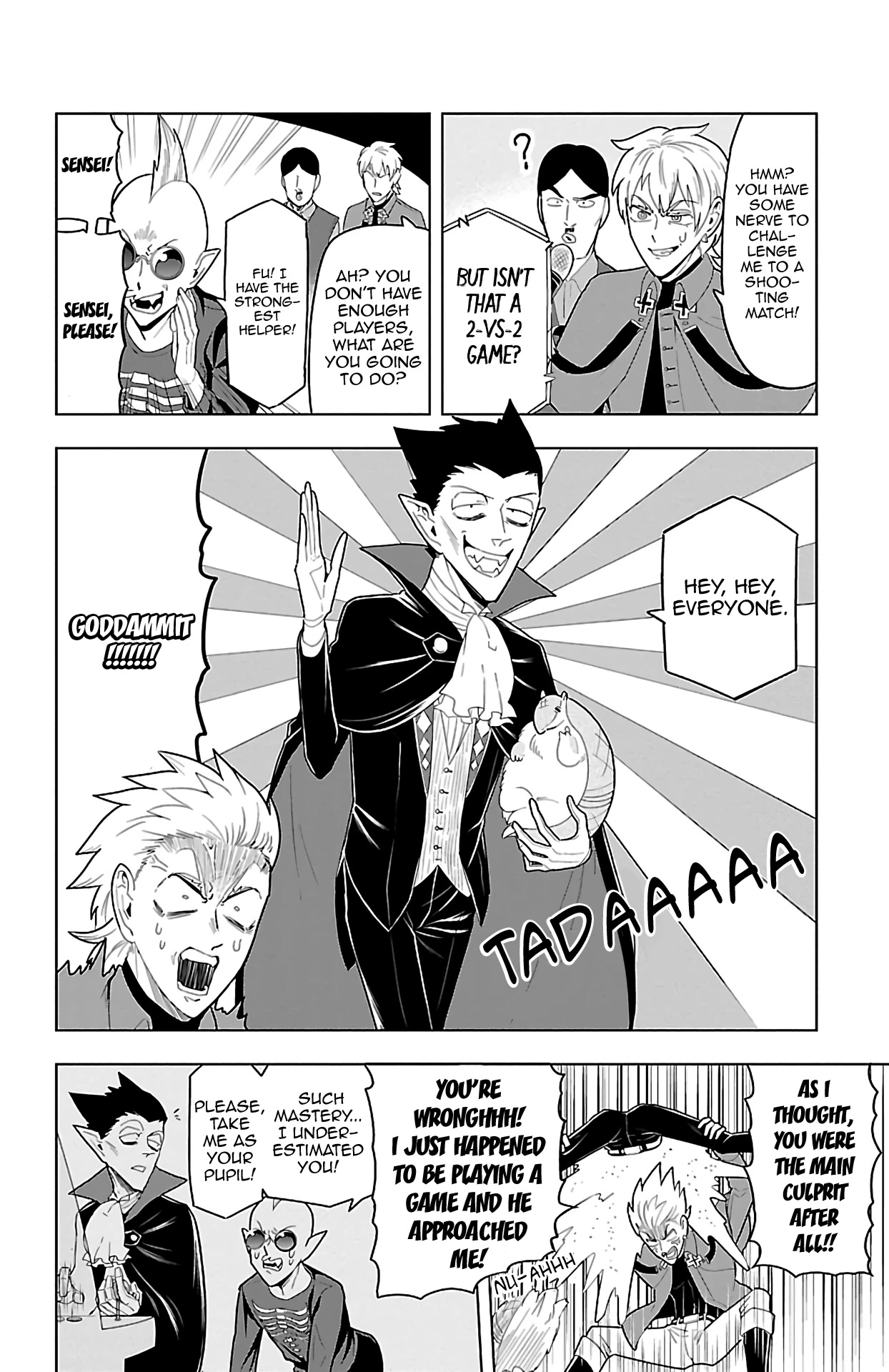 Kyuuketsuki Sugu Shinu chapter 59 page 8