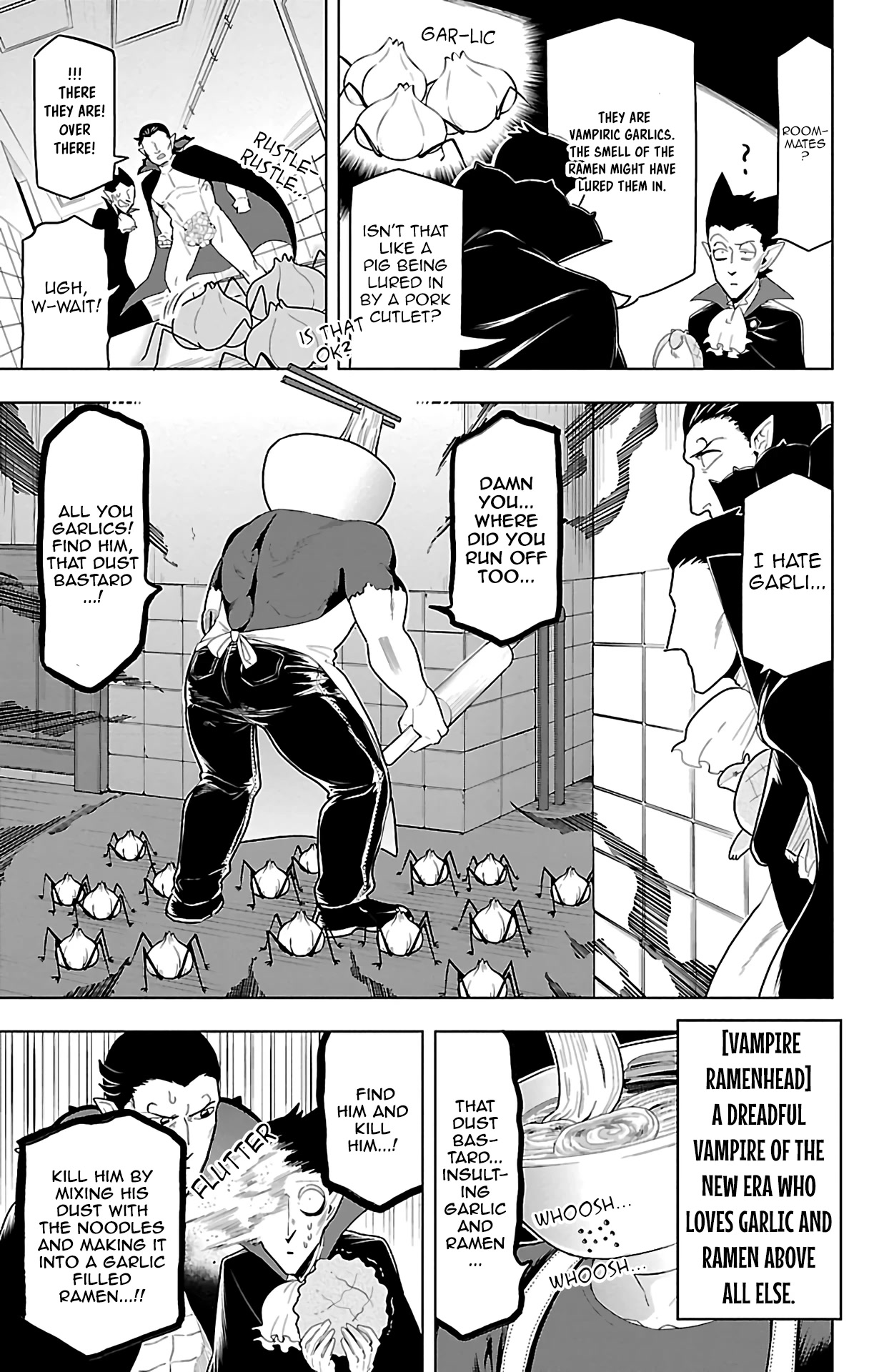 Kyuuketsuki Sugu Shinu chapter 60 page 8