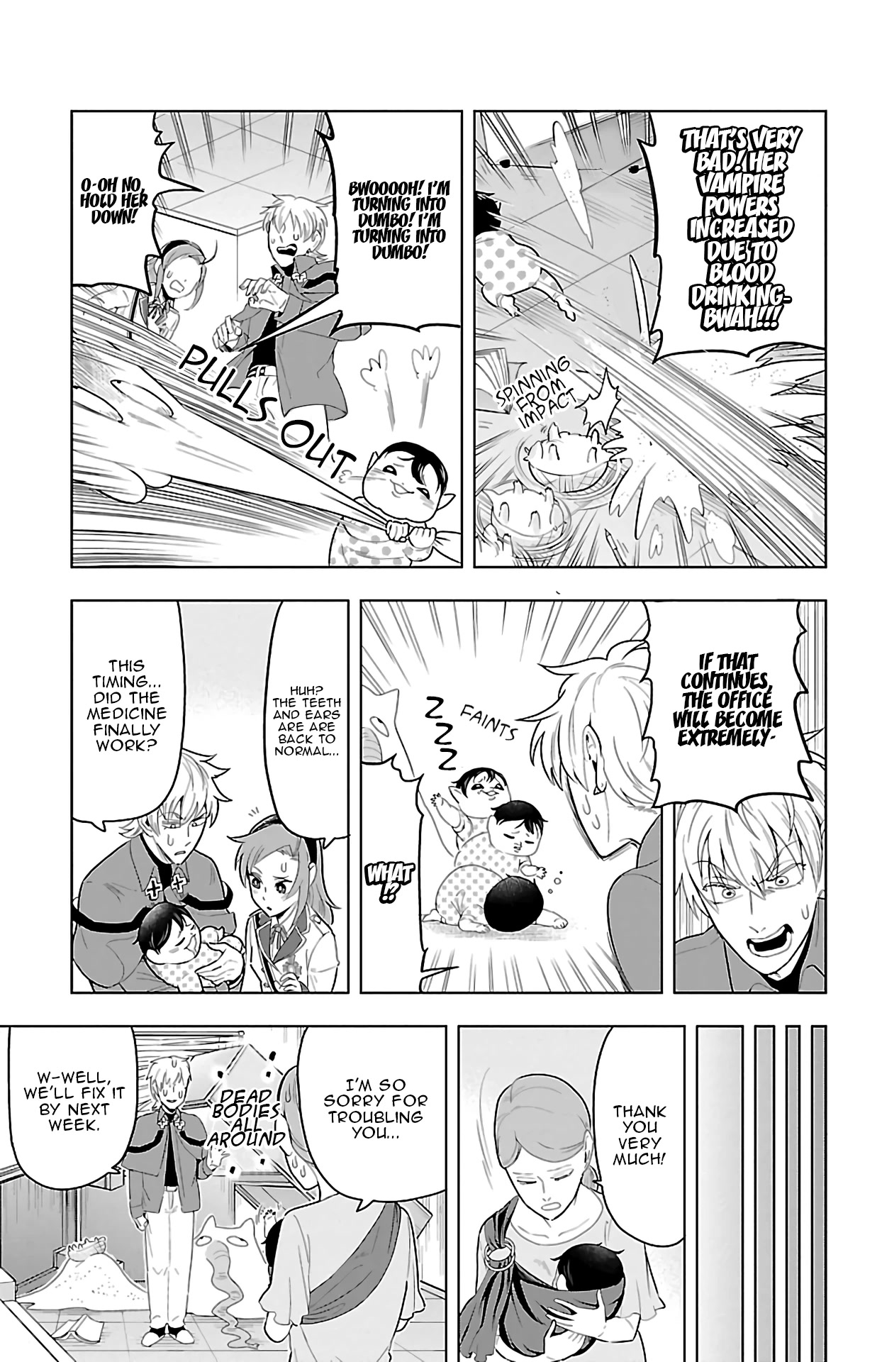 Kyuuketsuki Sugu Shinu chapter 61 page 11