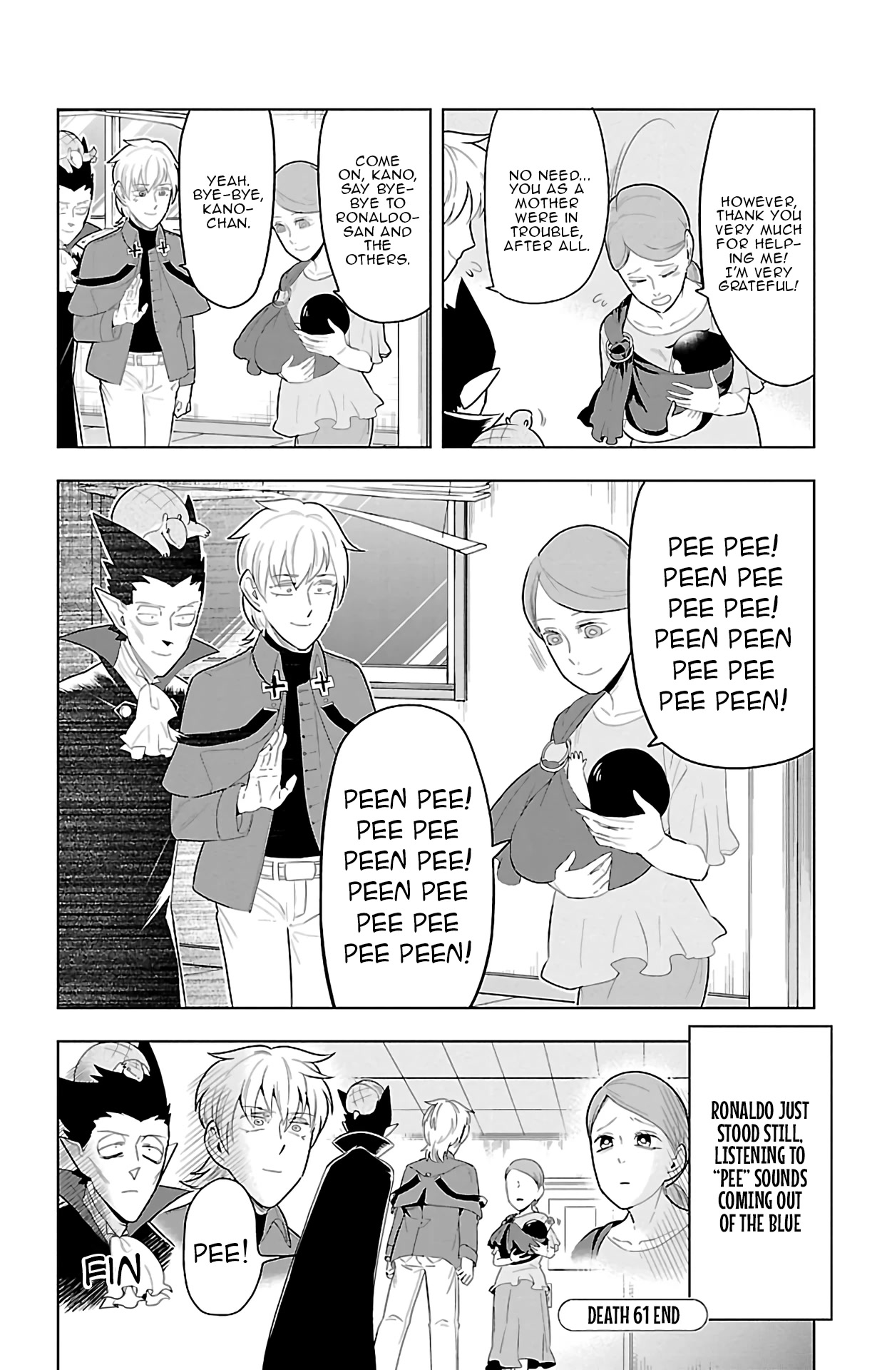 Kyuuketsuki Sugu Shinu chapter 61 page 12