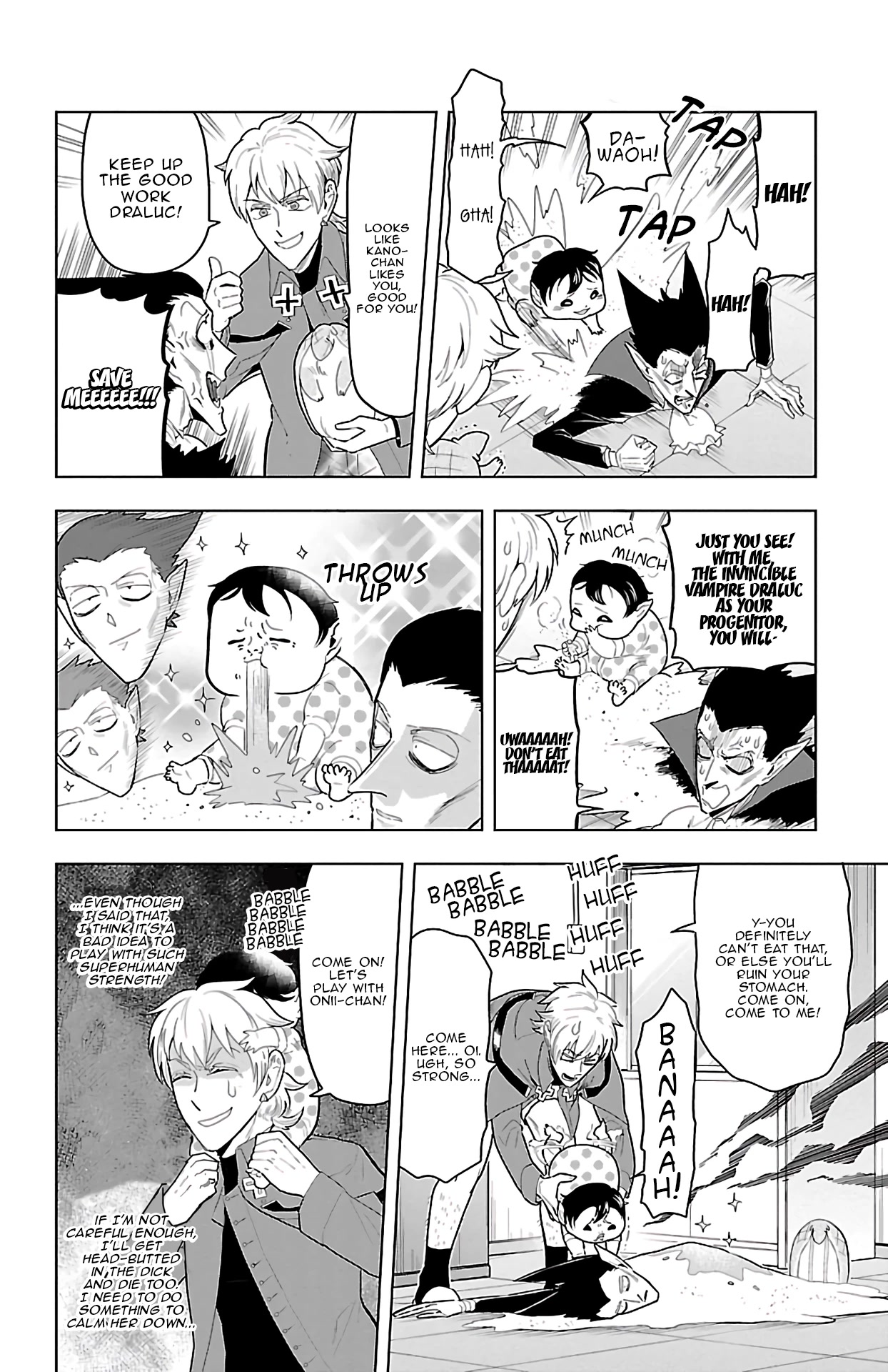 Kyuuketsuki Sugu Shinu chapter 61 page 4