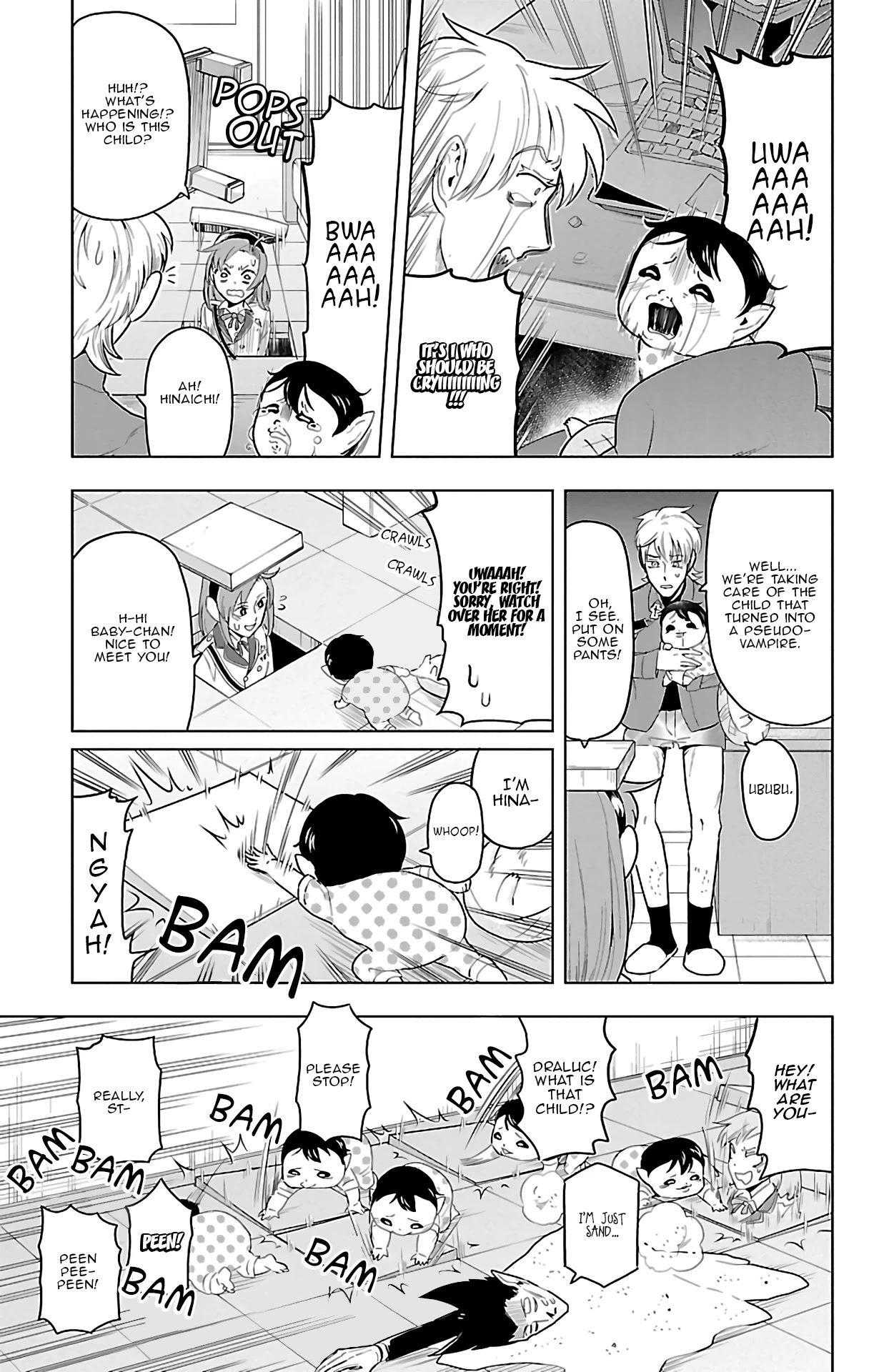 Kyuuketsuki Sugu Shinu chapter 61 page 7