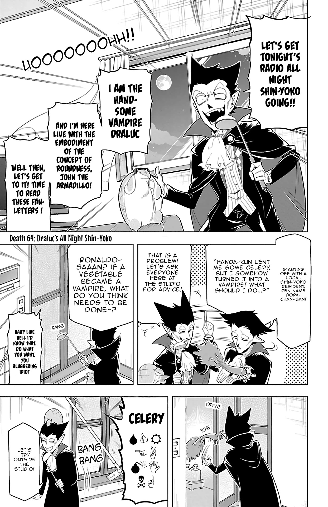 Kyuuketsuki Sugu Shinu chapter 64 page 1