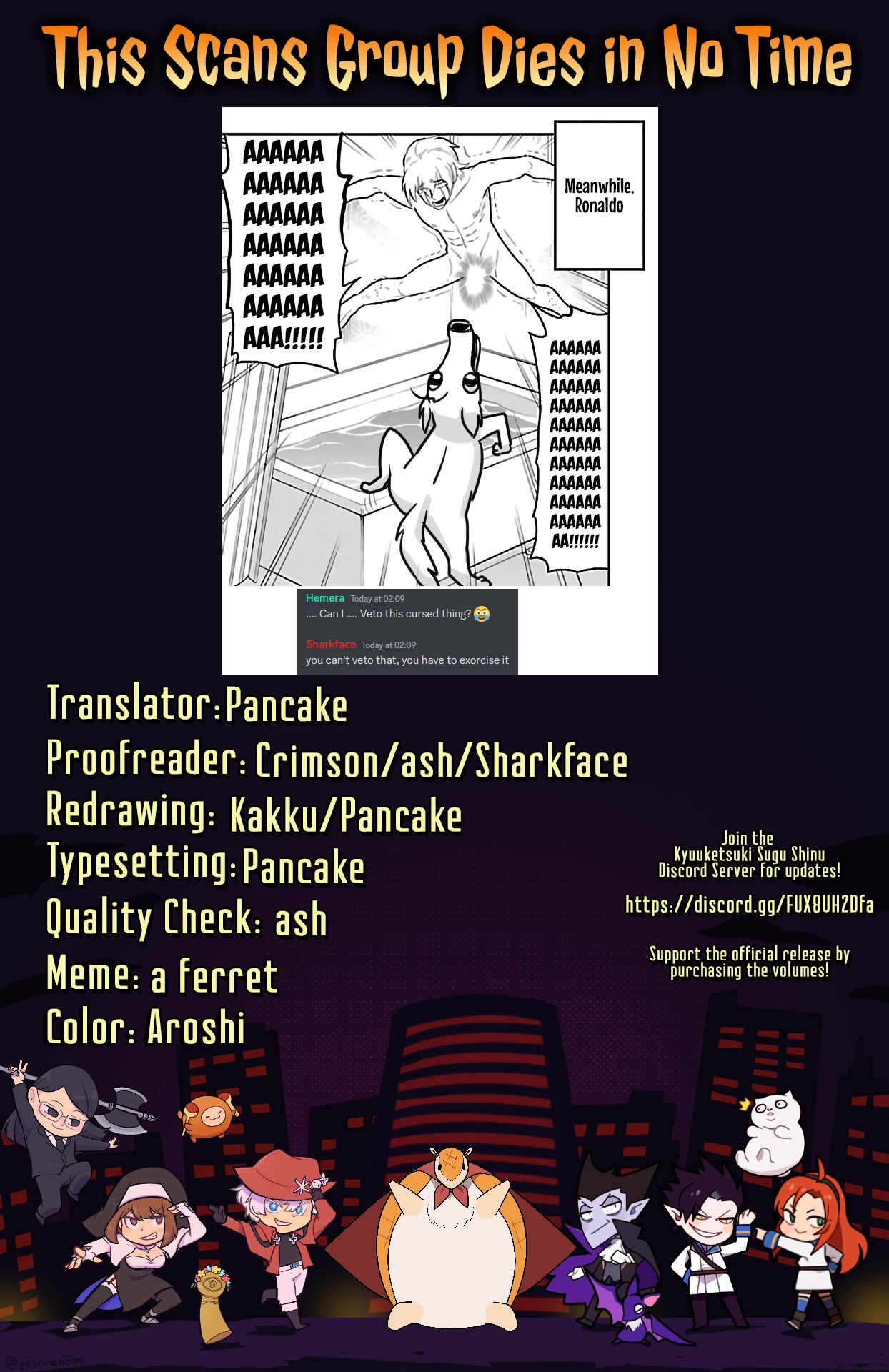 Kyuuketsuki Sugu Shinu chapter 64 page 10