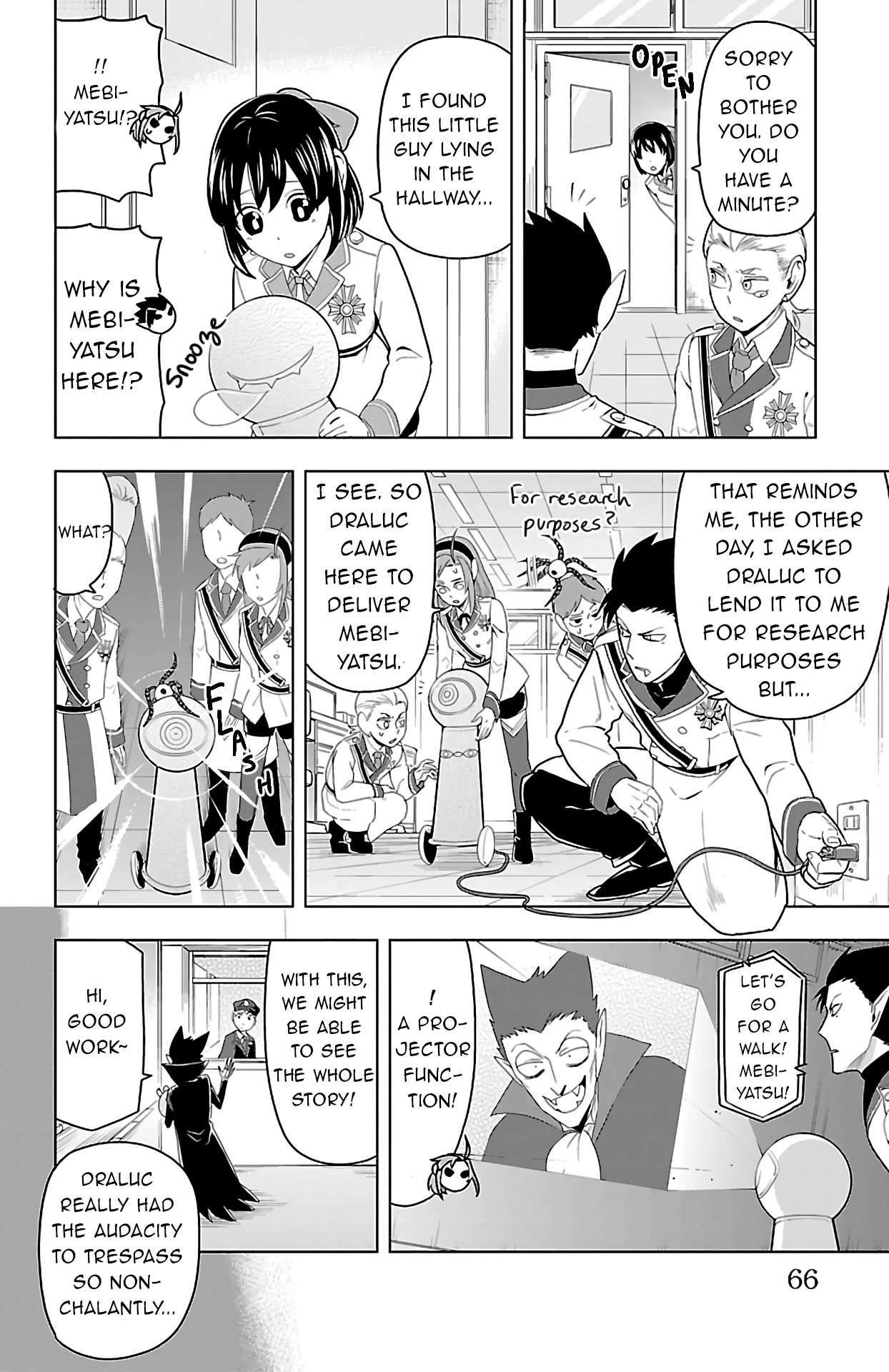 Kyuuketsuki Sugu Shinu chapter 65 page 8