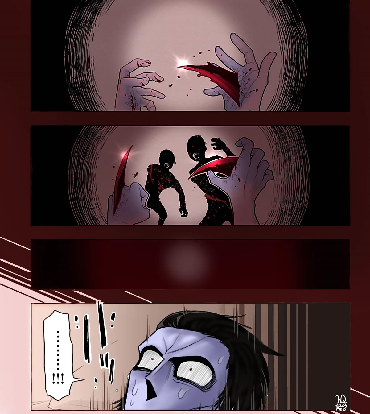 Kyuuketsuki Sugu Shinu chapter 67 page 13