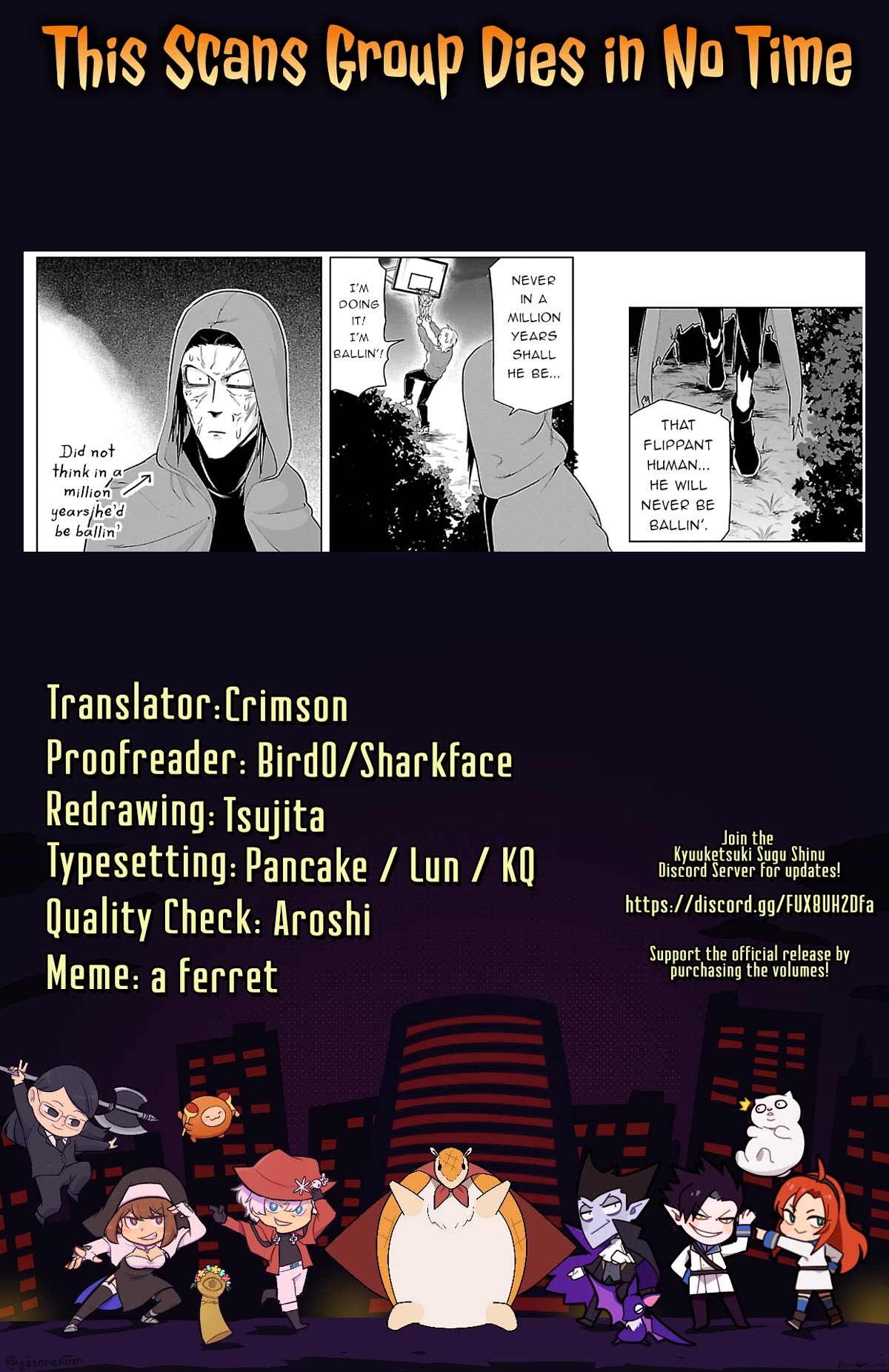 Kyuuketsuki Sugu Shinu chapter 68 page 14