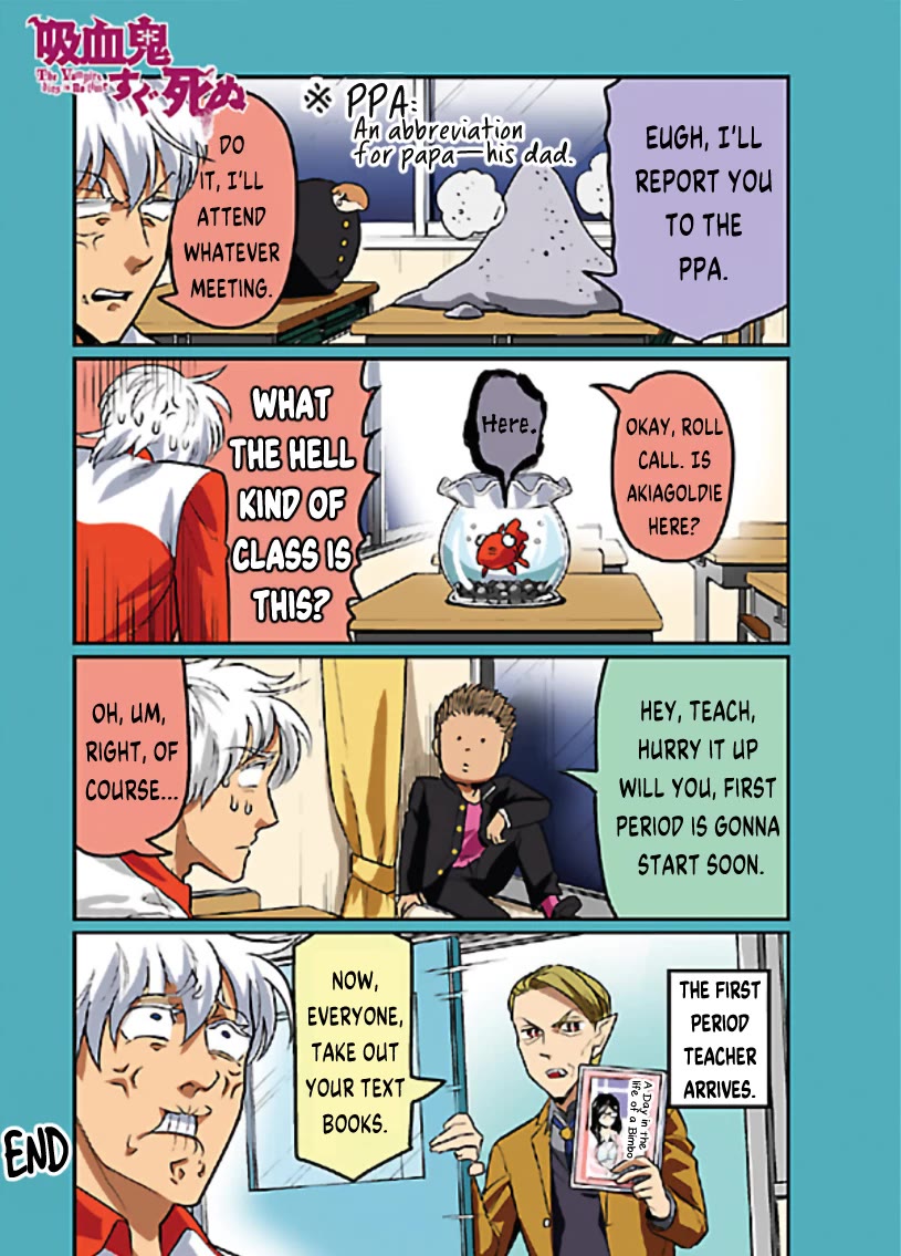 Kyuuketsuki Sugu Shinu chapter 72.6 page 3