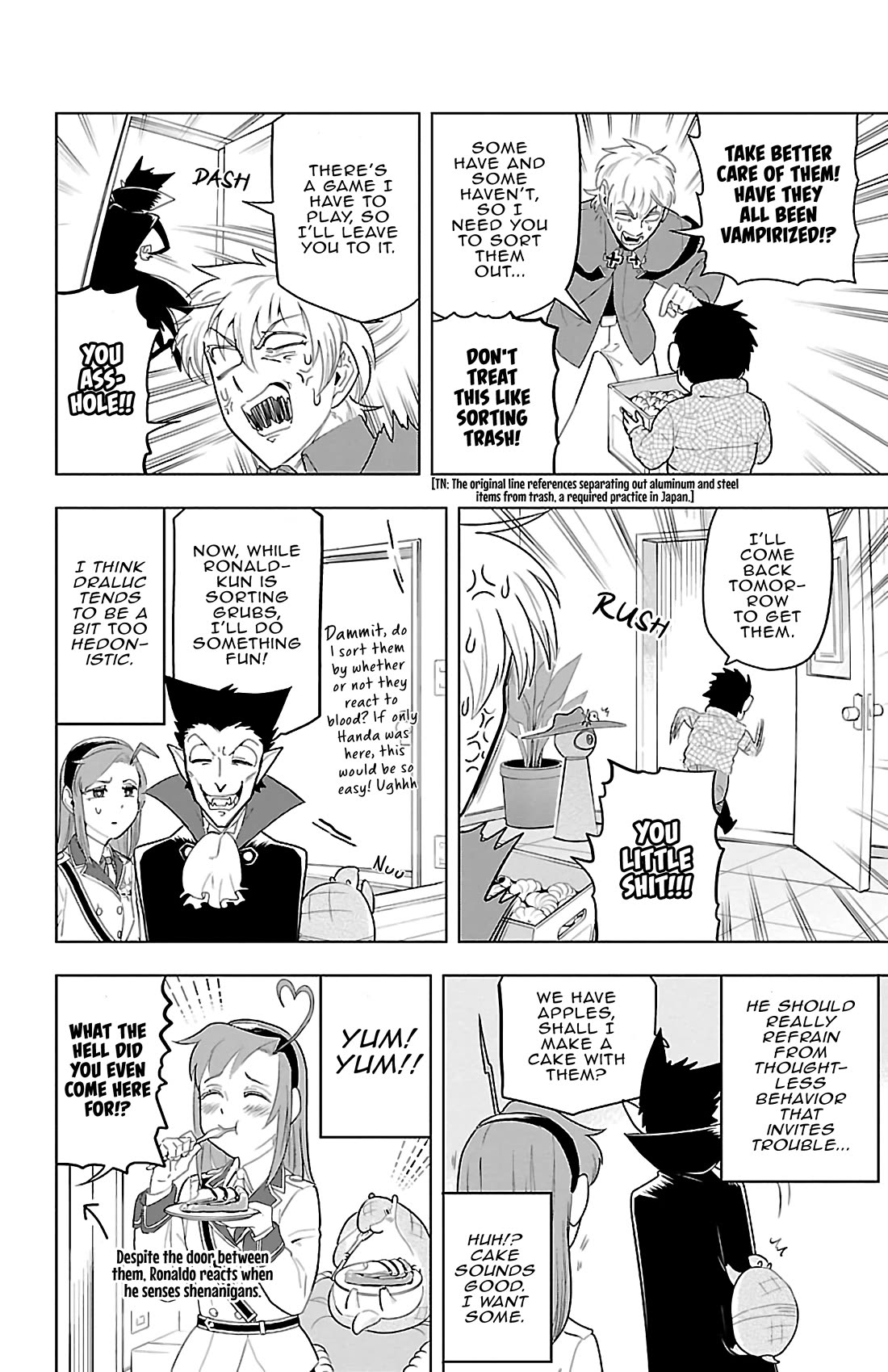 Kyuuketsuki Sugu Shinu chapter 74 page 4