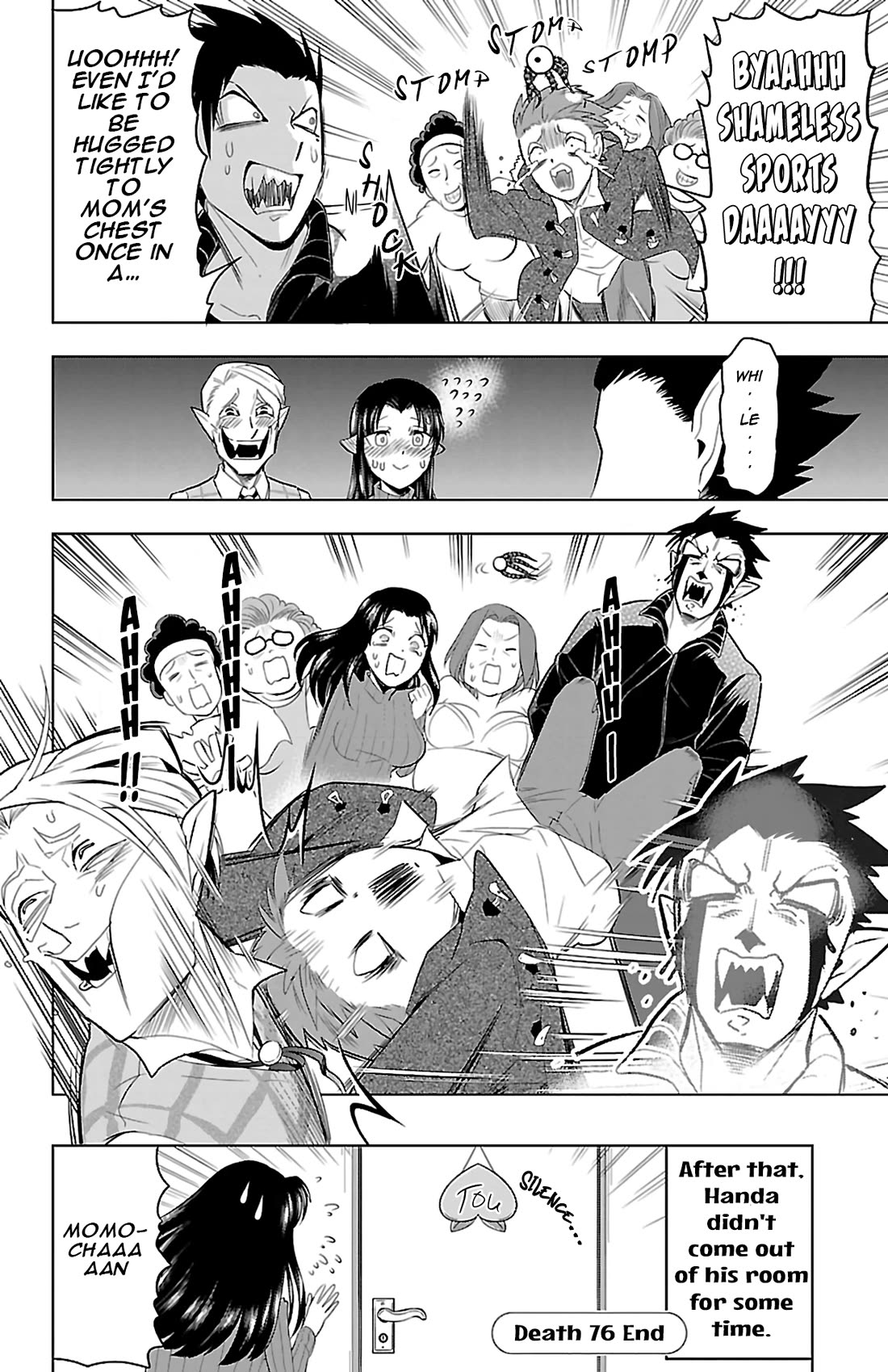 Kyuuketsuki Sugu Shinu chapter 76 page 12