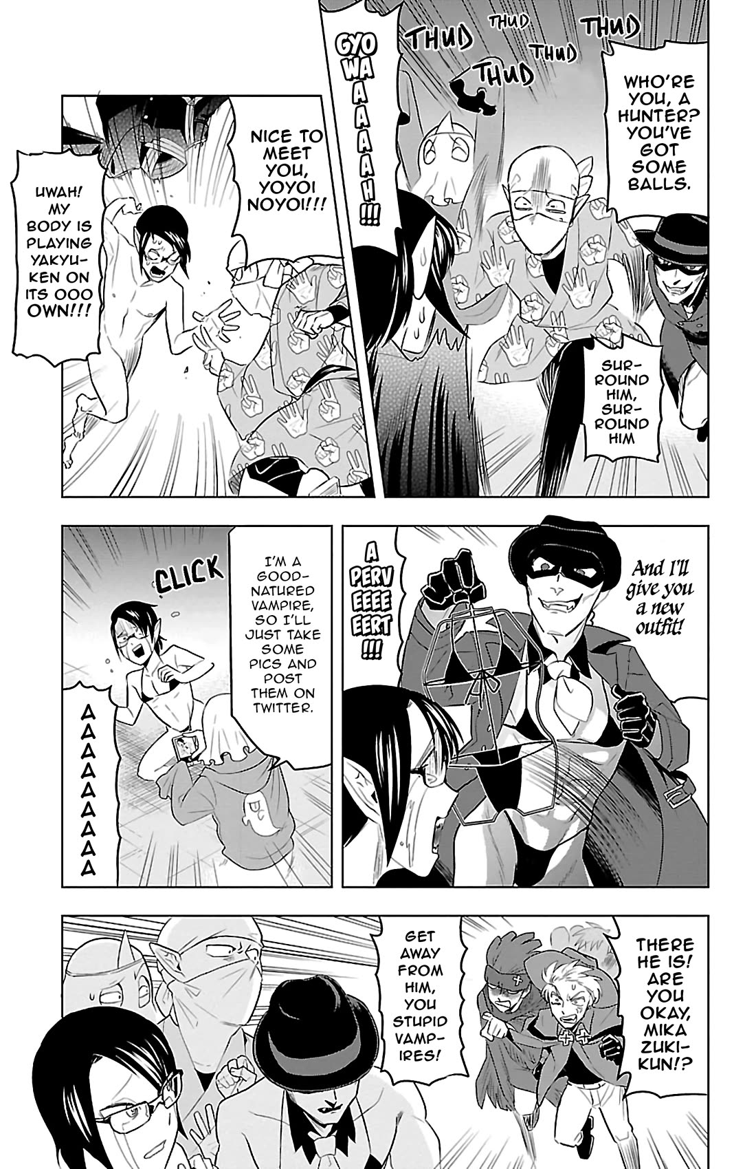 Kyuuketsuki Sugu Shinu chapter 78 page 9