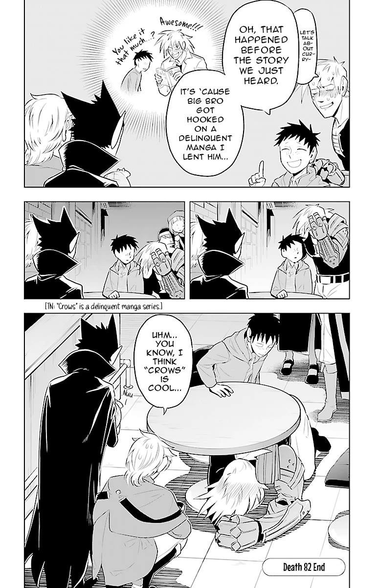 Kyuuketsuki Sugu Shinu chapter 82 page 12